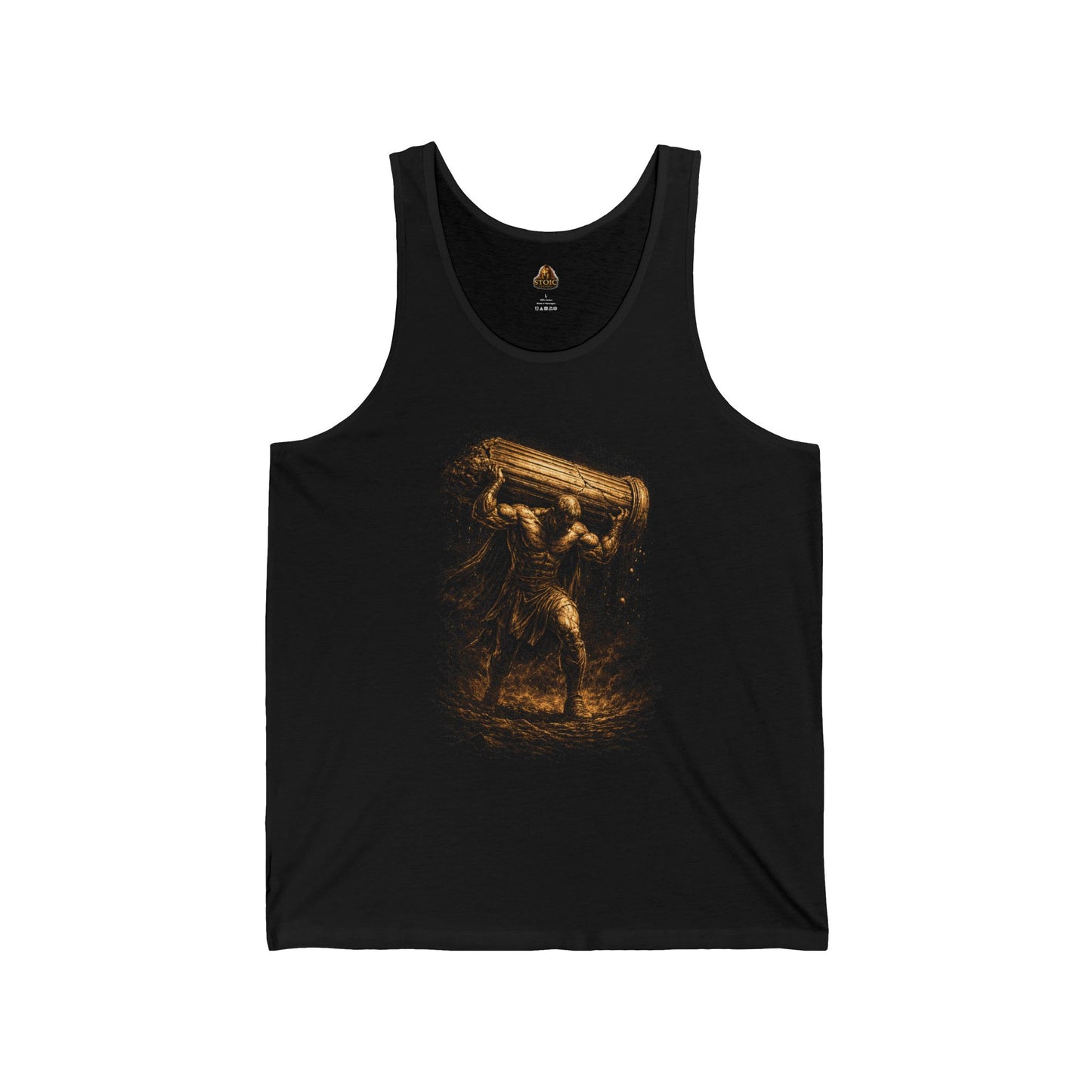 'THE WEIGHT MADE ME' Premium Gym Tank Top