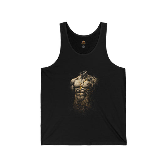 'BUILT IN SILENCE'  Premium Gym Tank Top